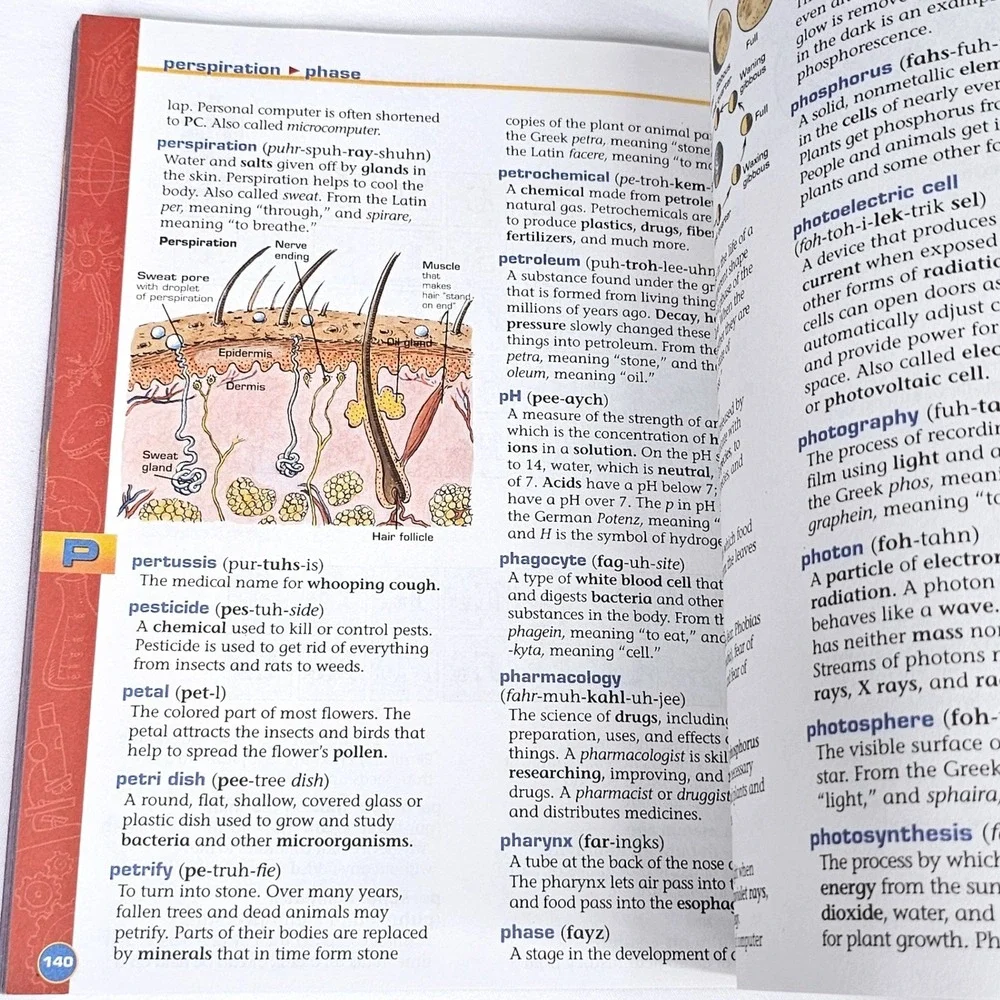 Scholastic Science Dictionary Melvin Berger Hannah Bonner STEM‎ Reference Book